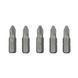 Комплект насадок викруткових PZ2 1/4 "* 25мм, ACR, S2, уп. 5од., STORM INTERTOOL VT-0209 VT-0209 фото 3