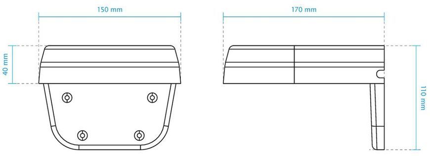 Кронштейн L-shape AM-21A AM-21A V02 фото