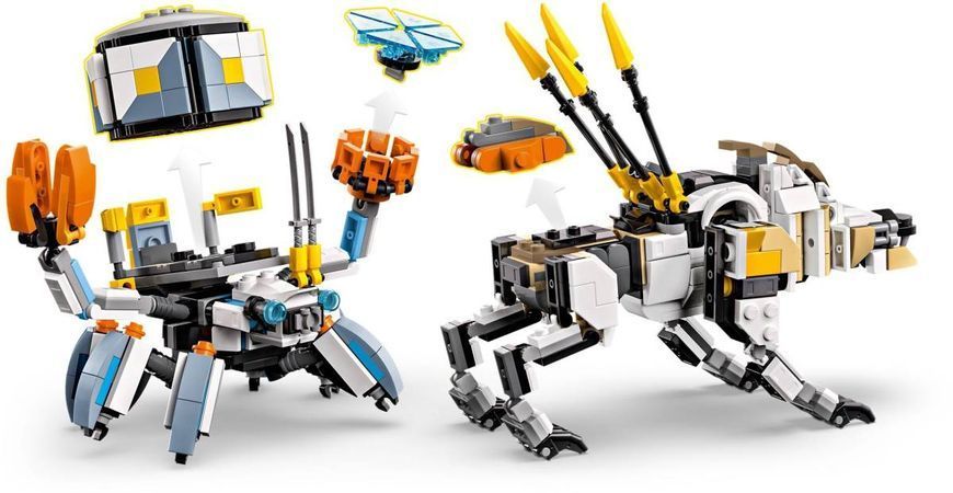 Конструктор LEGO Horizon Adventures Алой і Варл проти Краболаз і Пилозуба 768 елементів (77037) 77037 фото