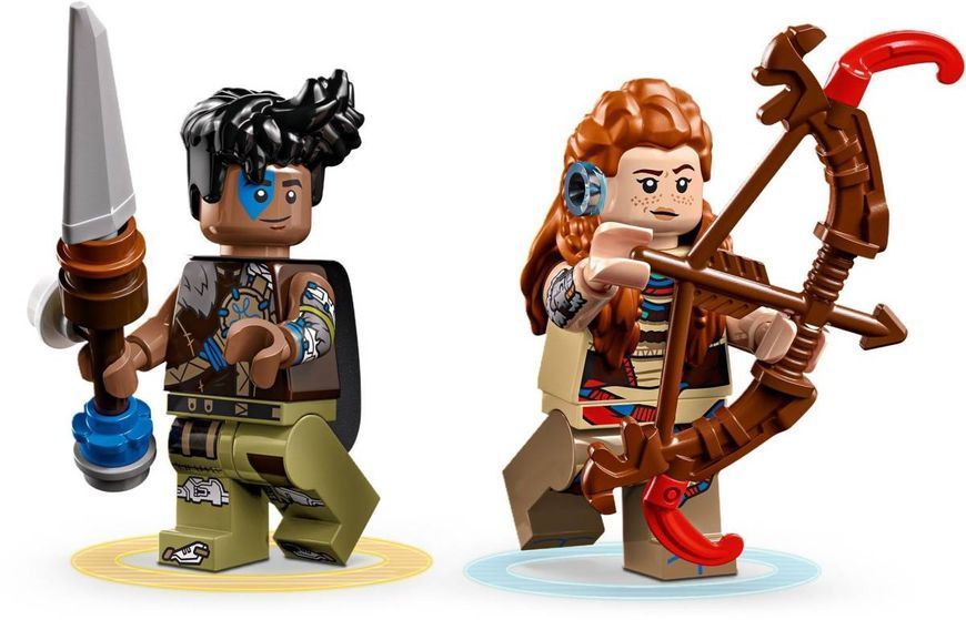 Конструктор LEGO Horizon Adventures Алой і Варл проти Краболаз і Пилозуба 768 елементів (77037) 77037 фото