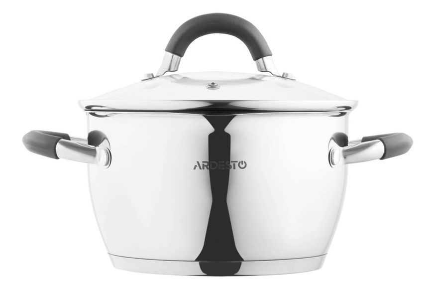 Каструля Ardesto Gemini Gourmet Spoleto, 2.3 л, нержавіюча сталь (AR1923GSS) AR1923GS фото