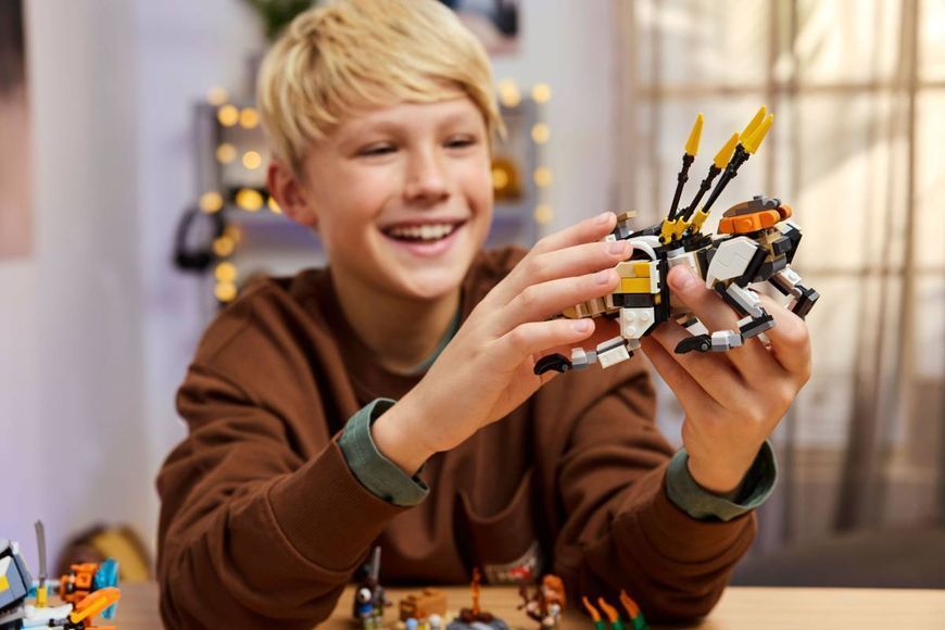 Конструктор LEGO Horizon Adventures Алой і Варл проти Краболаз і Пилозуба 768 елементів (77037) 77037 фото