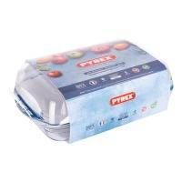 Каструля с/к PYREX кастрюля склян. прямокут. 5.2л (2.6л+2.6л) упак (555A000) 555A000 фото