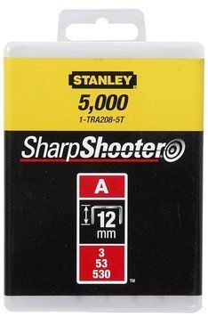 Скоби Stanley A 12 мм 1000 шт. (1-TRA208T) 1-TRA208T фото