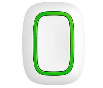 Беспроводная тревожная кнопка белая Ajax Button white EU 99-00001815 фото