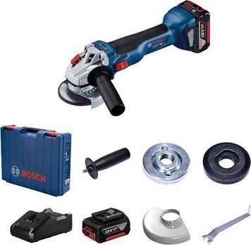 Шліфмашина кутова Bosch 18V-10, акумуляторна (06019J4004) 0.601.9J4.004 фото
