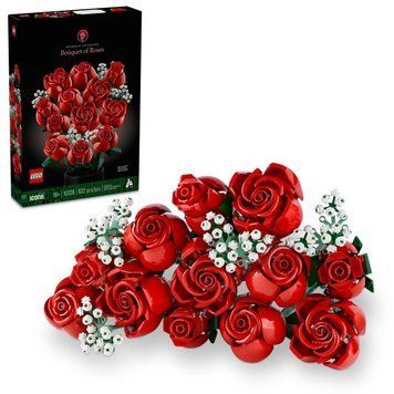 Конструктор LEGO Botanicals Букет троянд 822 деталей (10328) 10328 фото