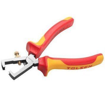 Съемник изоляции Tolsen Premium, диэлектрический, 1-3.2мм кв., 18-8 AWG, 160мм V16066 фото