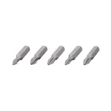 Комплект викруткових насадок PH1, PH2, PZ1, PZ2 1/4" * 25мм уп. 5од., S2, STORM INTERTOOL VT-0210 VT-0210 фото