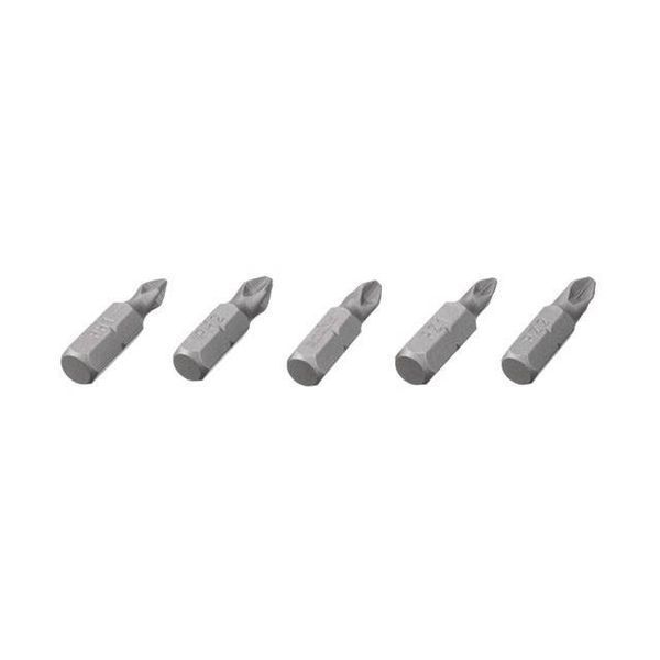 Комплект викруткових насадок PH1, PH2, PZ1, PZ2 1/4" * 25мм уп. 5од., S2, STORM INTERTOOL VT-0210 VT-0210 фото