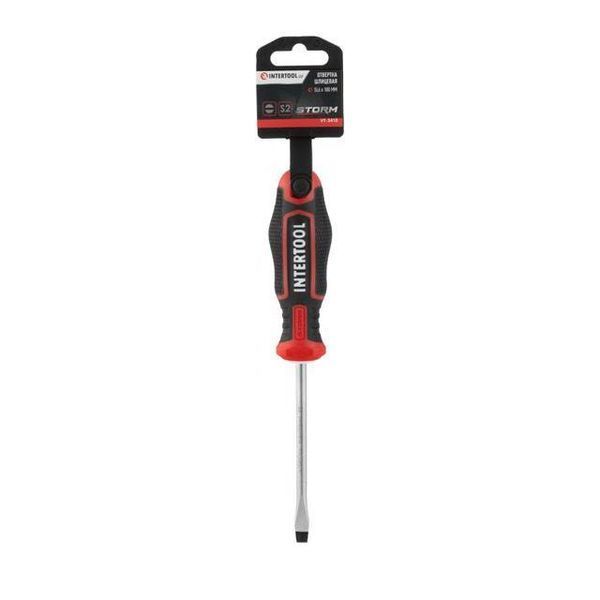 Викрутка SL6.0 * 100 мм, S2, STORM INTERTOOL VT-3410 VT-3410 фото