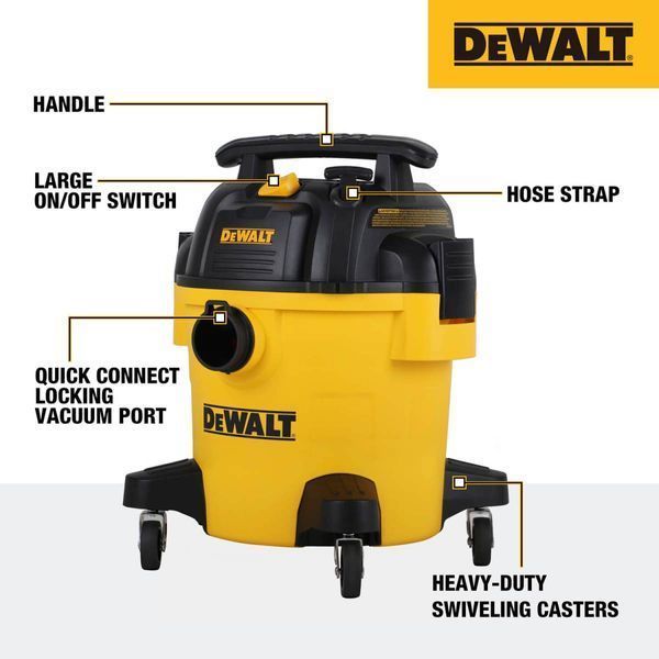 Пилосос мережевий DeWALT DXV20PC DXV20PC фото