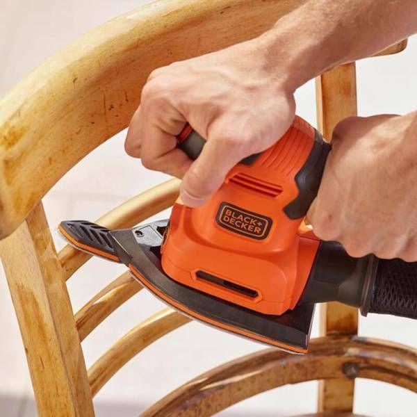 Вібраційна шліфмашина Black&Decker BEW200 200 Вт, 8000-13000 хід/хв BEW200 фото