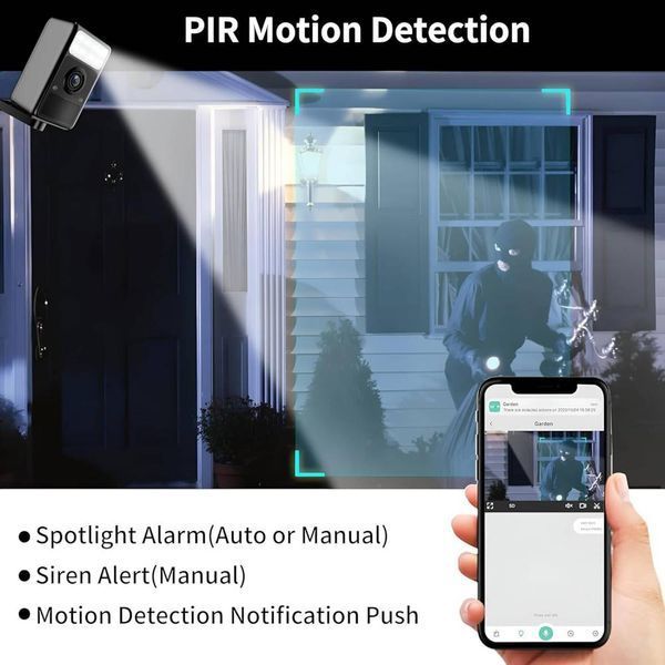 IP відеокамера SJCAM S1, JPG, 4M, 2.4GHz, LED + infrared, MP4 S1 home camera фото