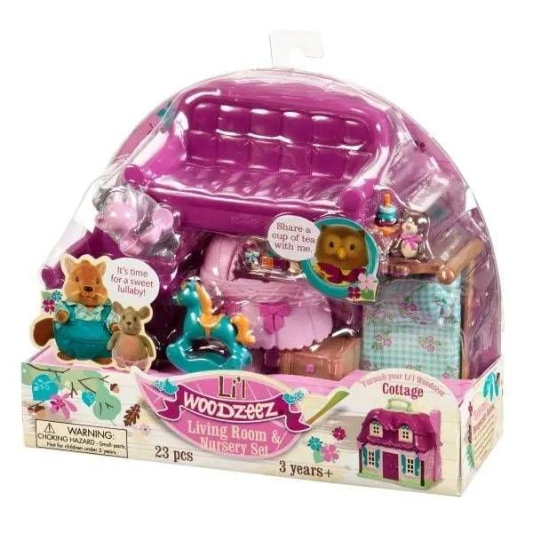 Игровой набор Li'l Woodzeez Гостиная и Детская WZ6763Z WZ6763Z фото