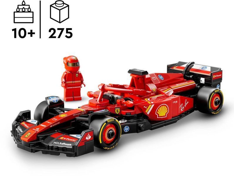 Конструктор LEGO Speed Champions Автомобіль для перегонів F1 Ferrari SF-24 275 деталей (77242) 77242 фото