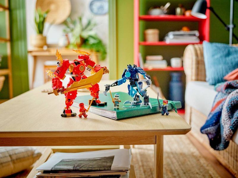 Конструктор LEGO NINJAGO Робот огненной стихии Кая 322 деталей (71808) 71808 фото