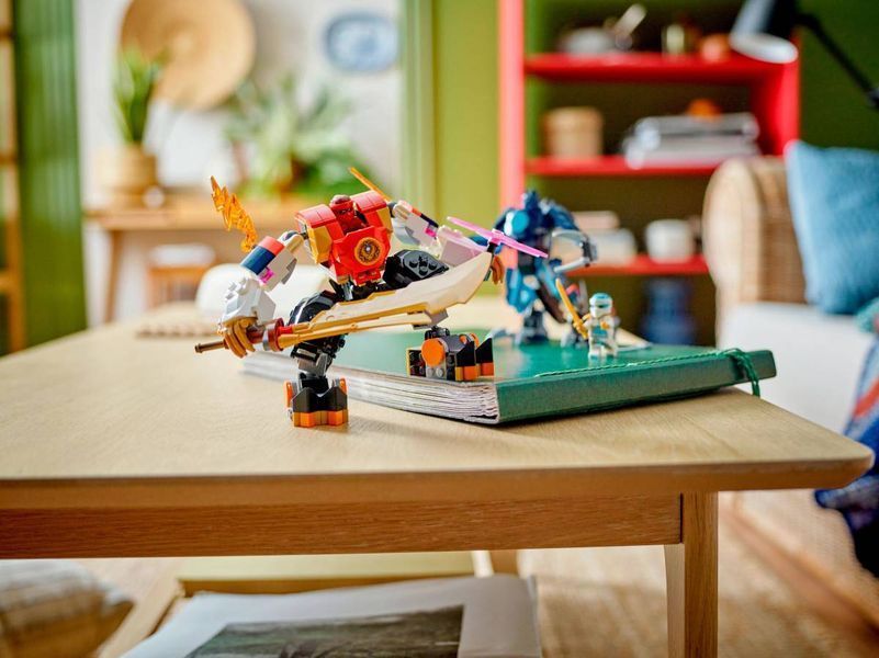 Конструктор LEGO NINJAGO Робот огненной стихии Кая 322 деталей (71808) 71808 фото
