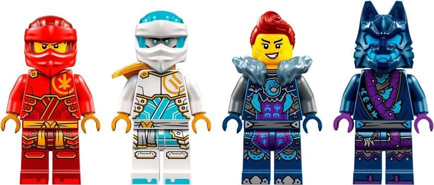 Конструктор LEGO NINJAGO Робот огненной стихии Кая 322 деталей (71808) 71808 фото