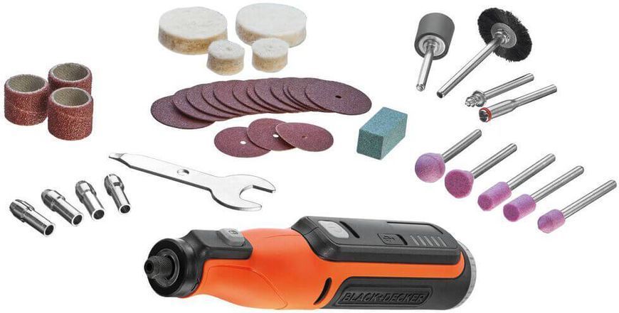 Аккумуляторный многофункциональный инструмент BLACK+DECKER BCRT8I BCRT8I фото