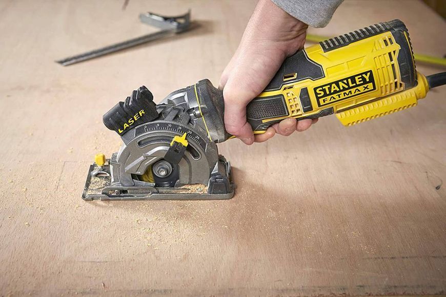 Пила циркулярная компактная сетевая STANLEY FATMAX FME380K FME380K фото