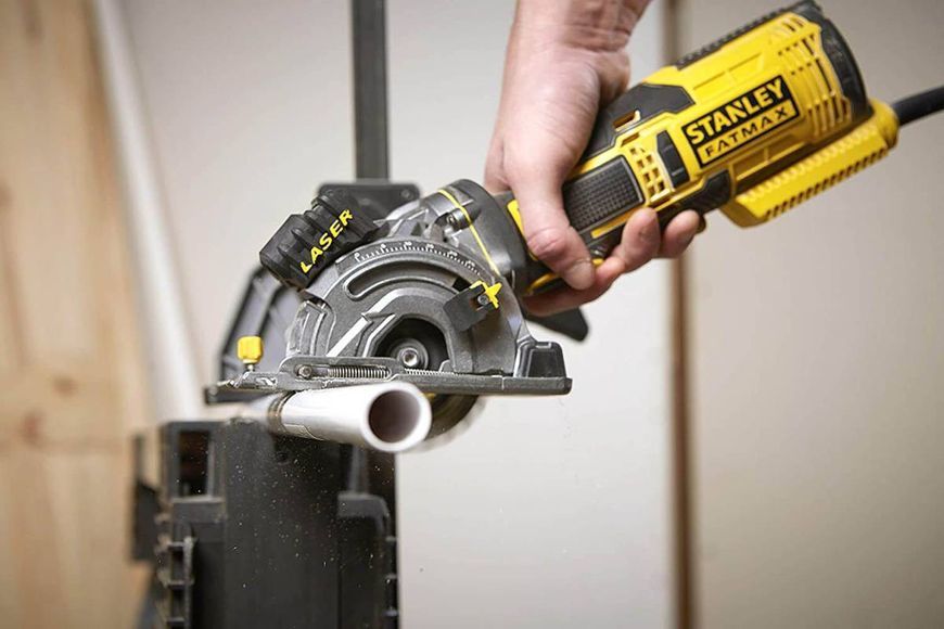 Пила циркулярная компактная сетевая STANLEY FATMAX FME380K FME380K фото