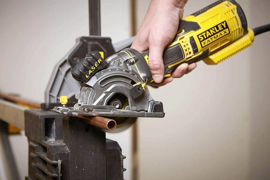 Пила циркулярная компактная сетевая STANLEY FATMAX FME380K FME380K фото