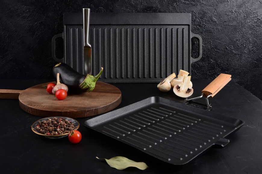 Сковорідка RINGEL Essen Сковорідка-гриль 28 см б/кришки (RG-2308-28*28) RG-2308-28*28 фото