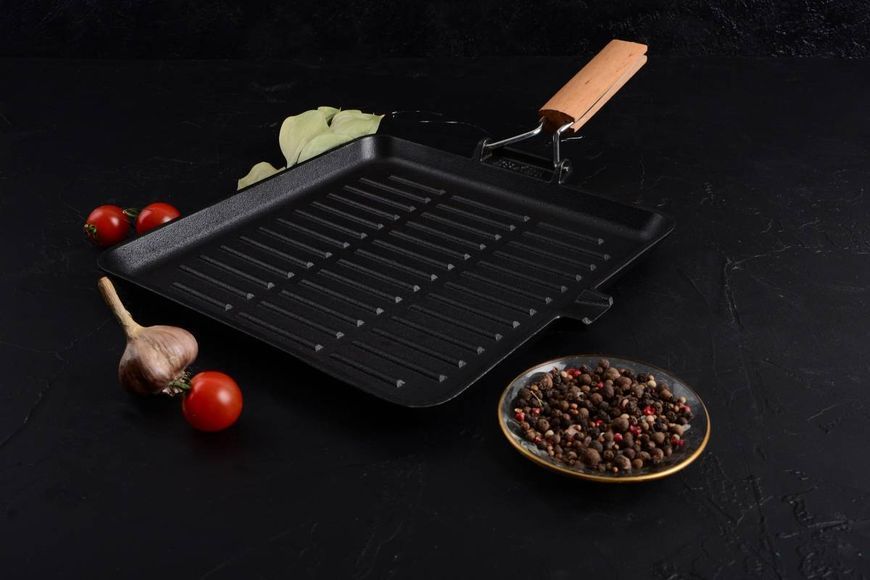 Сковорідка RINGEL Essen Сковорідка-гриль 28 см б/кришки (RG-2308-28*28) RG-2308-28*28 фото