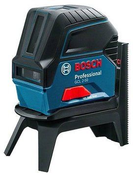 Лазерний нівелір Bosch GCL 2-50+RM1+BM3+LR6+кейс комбінований 0.601.066.F01 фото