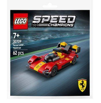 LEGO 30693 City Полицейський катер Speed Champions Ferrari 499P &mdash; гіперкар 30709 фото