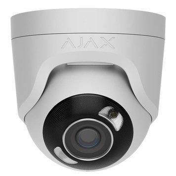 IP-камера видеонаблюдения Ajax TurretCam HL 8MP 2.8mm White (000059518) 59518 фото