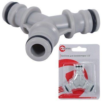 Трійник для конектора 1/2" INTERTOOL GE-1003 GE-1003 фото