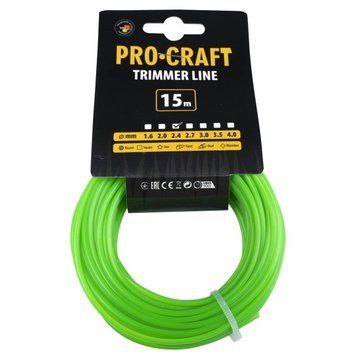 Волосінь круг Procraft 2.4мм 15м(PC-КР-2.4_15) PC-КР-2.4_15 фото
