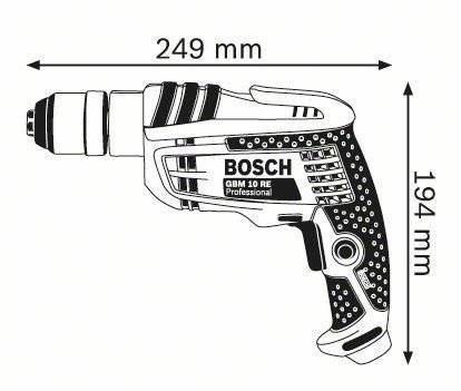 Дриль Bosch GBM 10 RE 0.601.473.600 фото
