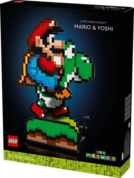 Конструктор LEGO 71438 Super Mario World: Марио и Йоши 71438 фото