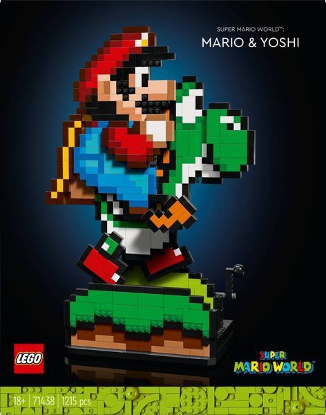 Конструктор LEGO 71438 Super Mario World: Марио и Йоши 71438 фото