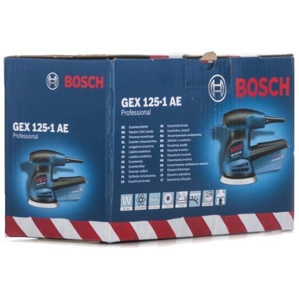 Шлифмашина эксцентриковая Bosch GEX 125-1 0.601.387.500 фото