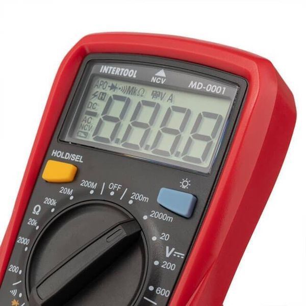 Мультиметр цифровой INTERTOOL MD-0001 MD-0001 фото