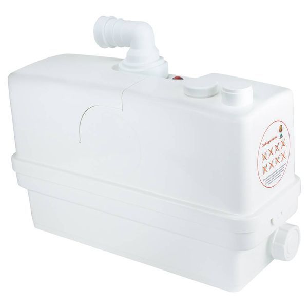 Станция канализационная 0.6кВт Hmax 8.5м Qmax 110л/мин 3 входа LEO 3.0 WC601С (776918) SG-776918 фото