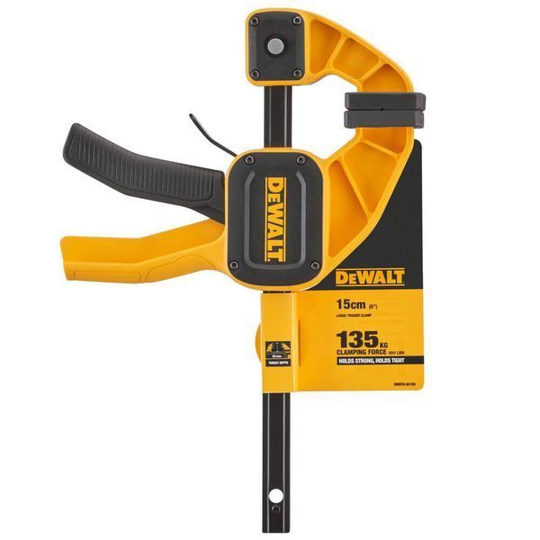 Струбцина L триггерна з максимальним зусиллям стиснення 135 кг DeWALT DWHT0-83192 DWHT0-83192 фото