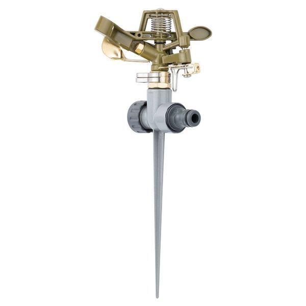 Дождеватель импульсный на металлическом колочке (BRASS+AL) FLORA (5013224) SG-5013224 фото