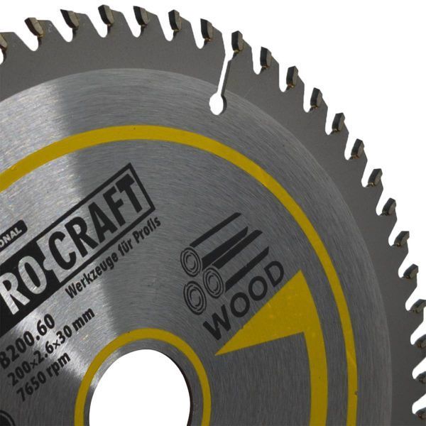 Пильный диск Procraft B200.60 60T (по дереву) PC-020060 фото