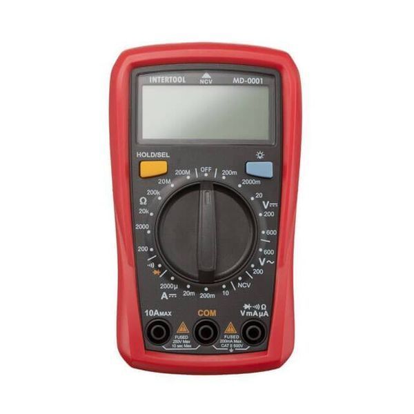 Мультиметр цифровой INTERTOOL MD-0001 MD-0001 фото