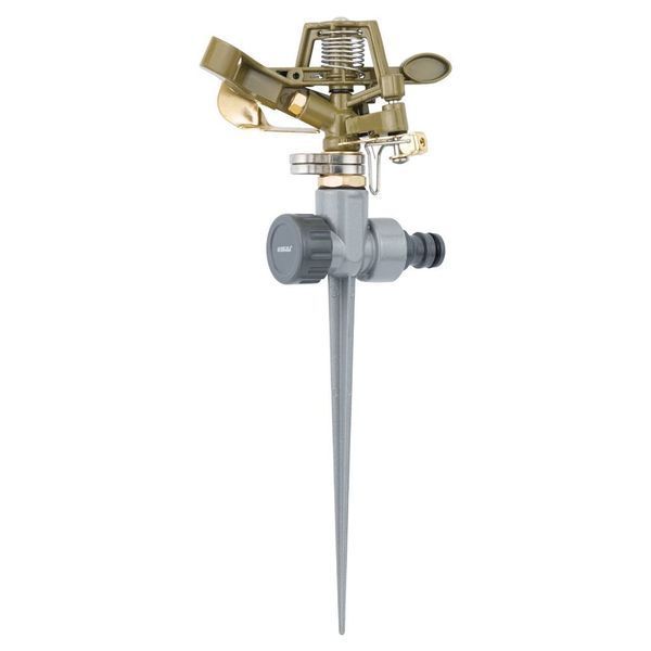 Дождеватель импульсный на металлическом колочке (BRASS+AL) FLORA (5013224) SG-5013224 фото