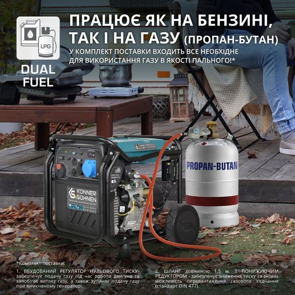 Генератор инверторный Konner&Sohnen KS8100IEG KS8100IEG фото