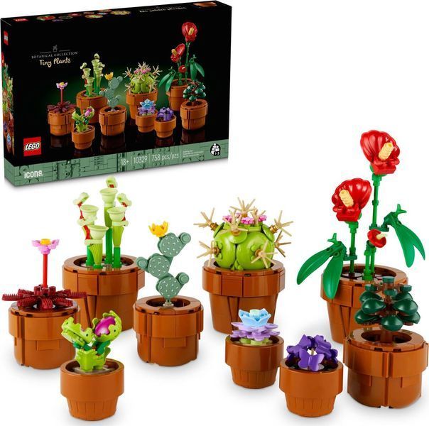 Конструктор LEGO Icons Малі рослини 758 деталі (10329) (5702017567570) 10329 фото