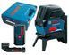 Лазерний нівелір Bosch GCL 2-50+RM1+BM3+LR6+кейс комбінований 0.601.066.F01 фото 2