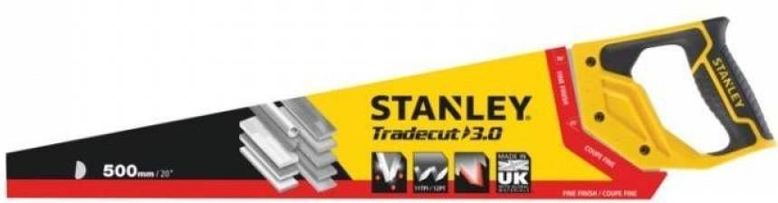 Ножівка STANLEY по дереву 500мм 11TPI STHT20351-1 фото