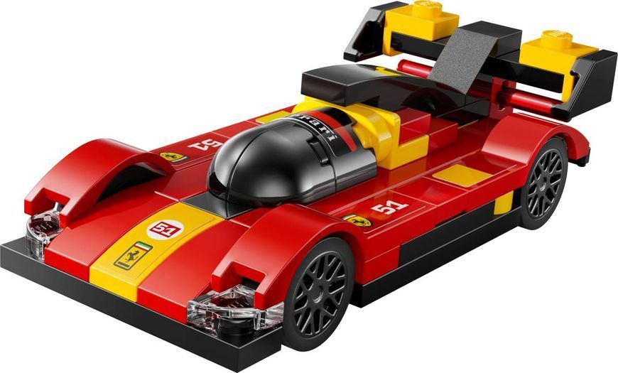 LEGO 30693 City Полицейський катер Speed Champions Ferrari 499P &mdash; гіперкар 30709 фото